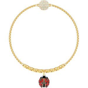 Swarovski seven-spot ladybug bracelet